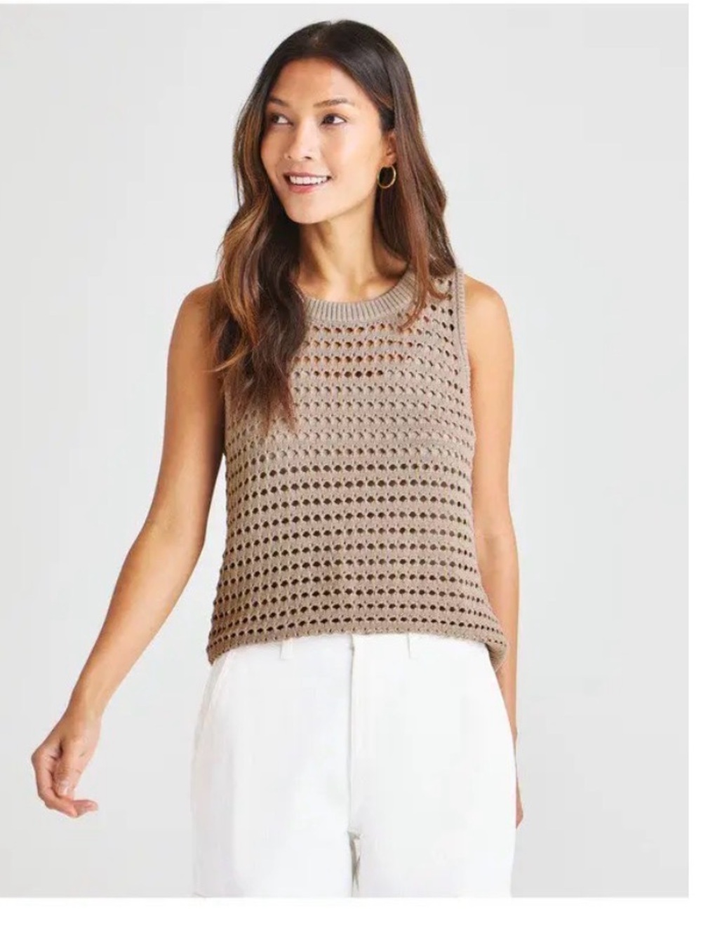 Splendid Asher sweater tank large